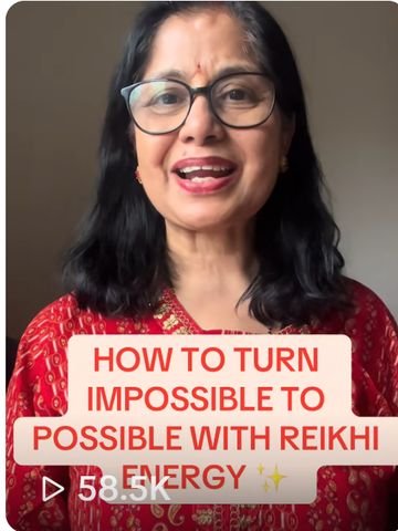TikTok video: how to turn impossible to possible with Reiki energy